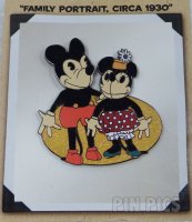 DL - Mickey and Minnie - Family Portrait Circa 1930 - Artist Choice 13 - Disneyana