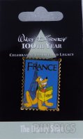 Japan - Pluto - France Stamp - Walt Disney 100th Year - JDS