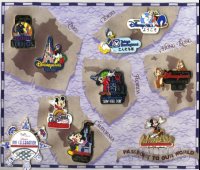 Pin Pursuit Map - Passport to Our World