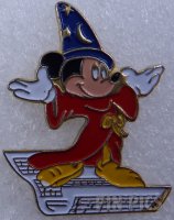 DLP - Sorcerer Mickey on Music Sheet - EURODISNEY Paris - Fantasia