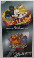 DIS - Winnie the Pooh and Friends - 1982 - 100 Years of Dreams - Pin 13