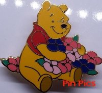 TDR - Pooh - Hugging Flowers - TDL