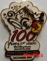 WDW - Mickey - 100 Years of Magic - Share A Dream Come True - October 2001 - Passholder #1