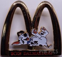 McDonalds 102 Dalmatians - Pup Rolling on back