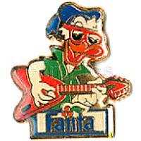 Fanta pins - Donald Duck with a guitar