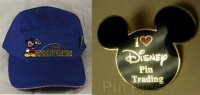 Disney's Pin Celebration 2001 - I Love Disney Pin Trading Hat Set