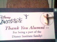 Disney Institute Alumni Small Pin