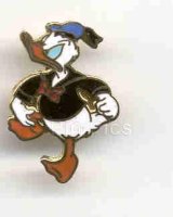 Angry Donald Duck - black shirt, blue hat