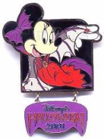 Japan - Minnie Mouse - Vampire Bat - Halloween 2001 - Dangle - TDL