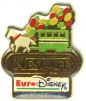 EuroDisney Sponsor Pin - Main Street USA (Nescafe)