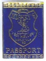 DLP - Disneyland Paris 1992 World Tour Cast Security Pin