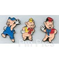 Three Little Pigs Set from Europe