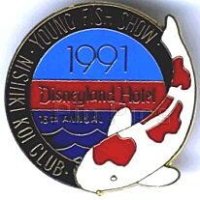 Disneyland Hotel 1991 Koi Club Pin