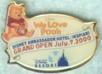 TDR - Pooh - We Love Pooh - Grand Opening - Ambassador Hotel