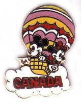 Mickey & Minnie in a Hot Air Balloon (Canada)