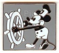 WDCC - Steamboat Willie (Gray Square)