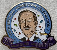 Walt Disney - Disneyana Fun Fairs - 100th Birthday Hometown Celebration - Blue