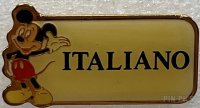 DS - Cast Member Language Pin (Italian)