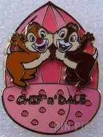 Japan - Chip and Dale - Pink - Acorn - JDS