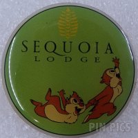 DLP - Chip and Dale - Hotel Sequoia Lodge Logo - Disneyland Paris