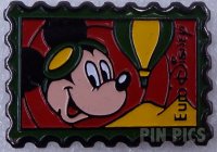 Eurodisney - Mickey Stamp in a Hot Air Balloon