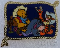 Japan - Pooh and Family - Cowboy - Walt Disney 100th Year - JDS