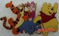 DLP - Tigger, Piglet, Eeyore & Pooh Walking