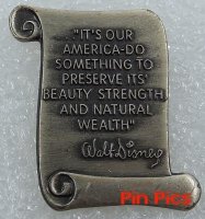 WDW - It's Our America - Walt Disney Scroll Quote #2