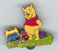 Disney Auction - Winnie the Pooh 75th Anniversary ( Pooh ) Black Protoype