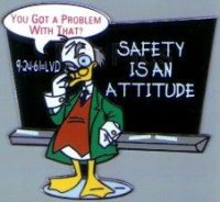 Ludwig von Drake - Safety is an Attitude