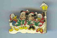 DLP - Disneyland Paris - Mickey, Minnie, Donald, Daisy singing Christmas Carols