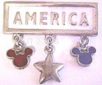 Disney America Dangle