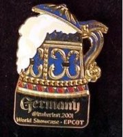 2001 Oktoberfest Germany EPCOT Pin