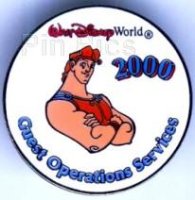 Walt Disney World Cast Guest Operations 2000 Pin