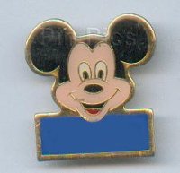 Mickey Mouse Head - Name Pin