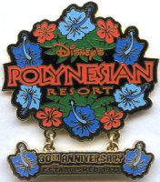 Polynesian Resort 30th Anniversary Dangle