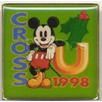 WDW - Mickey - Cross U Christmas 1998 - Cast Exclusive