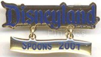 DLR - Cast Food Service - Disneyland Spoons 2001