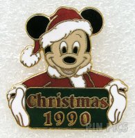 DIS - Santa Mickey - Christmas 1990