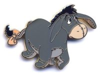 WDW - Eeyore - Walking - Grey with Pink Bow on Tail