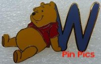 Alphabet Pin - W (Winnie the Pooh)