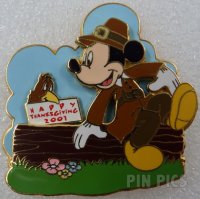 WDW - Mickey - Pilgrim - Happy Thanksgiving 2001