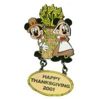 DL Mickey and Minnie Thanksgiving 2001