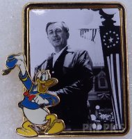 DL - Walt Disney and Donald - Main Street U.S.A. - 100th Birthday - Picture Frame Series