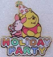 Japan - Pooh and Piglet - Party Hats - Holiday Party - JDS