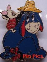 Piglet and Eeyore Autumn pin