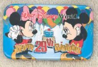 Button - WDW - Happy 29th Birthday - Walt Dinsey World