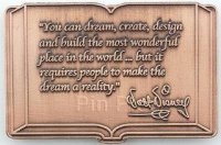 Disney Auctions - Walt Disney - Quote Book You Can Dream...