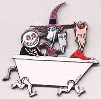 Disney Auctions - Nightmare Before Christmas ( Lock, Shock & Barrel Bathtub )