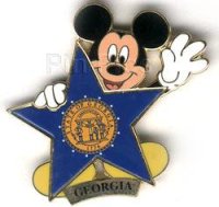 DS - Mickey - Georgia - 100 Years of Dreams - Flag Star